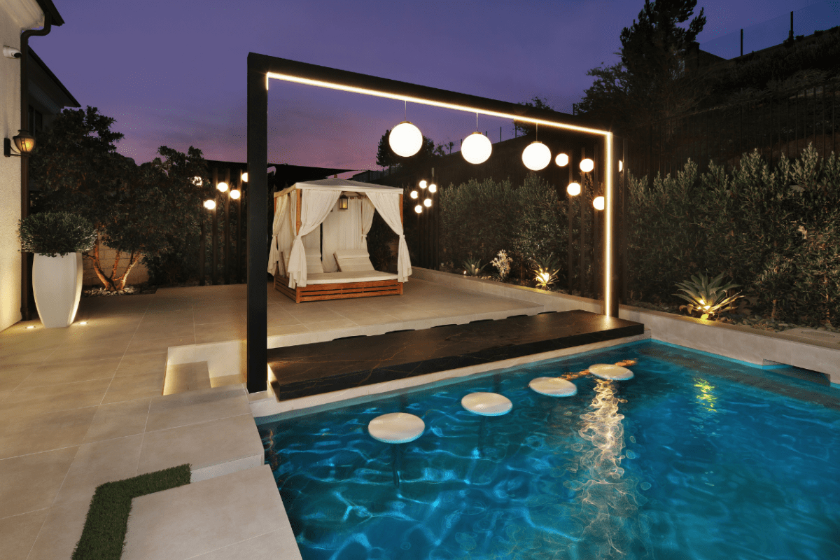 View of Elevating Outdoor Spaces with Luxury Lighting - Foxterra Design